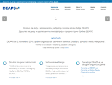 Tablet Screenshot of deaps.org